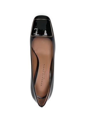 Black calf leather Brigid pumps ROBERTO FESTA | BRIGIDNERO